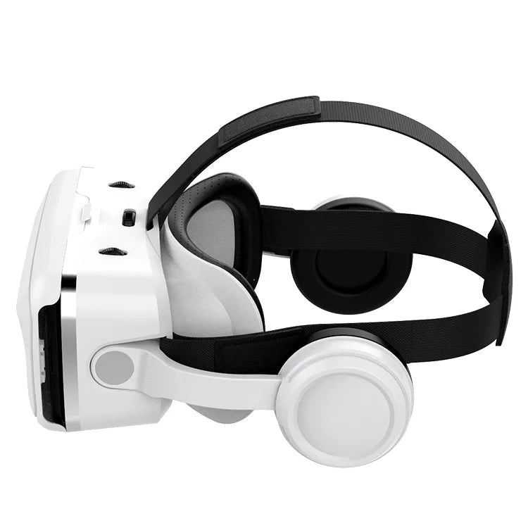 VR Shinecon Metaverse Virtual Reality Headsets for 6.5 Inch IOS and Android Smartphones 3D Mutual VR Glasses With Headphone
