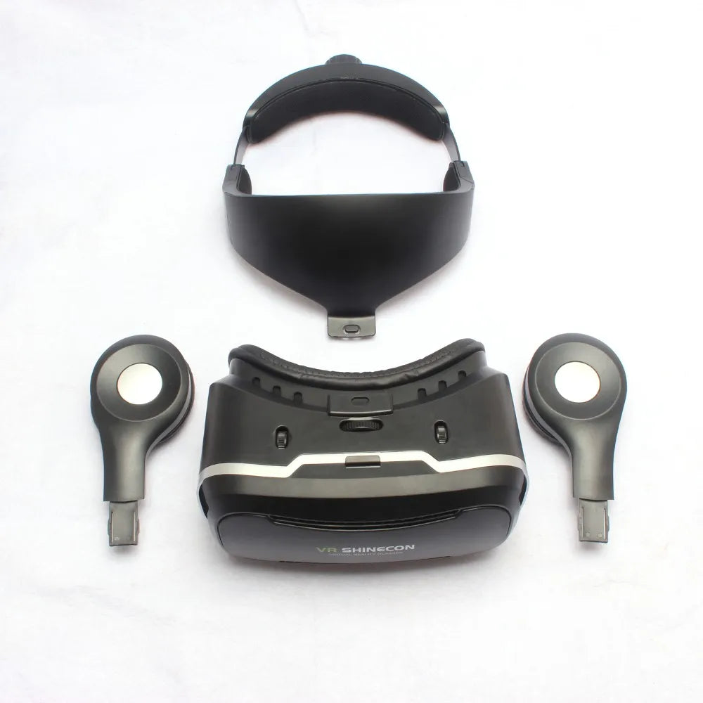 VR SHINECON Watch Football Match & Movies Playing Various 3D Games HD 3D VR Headset