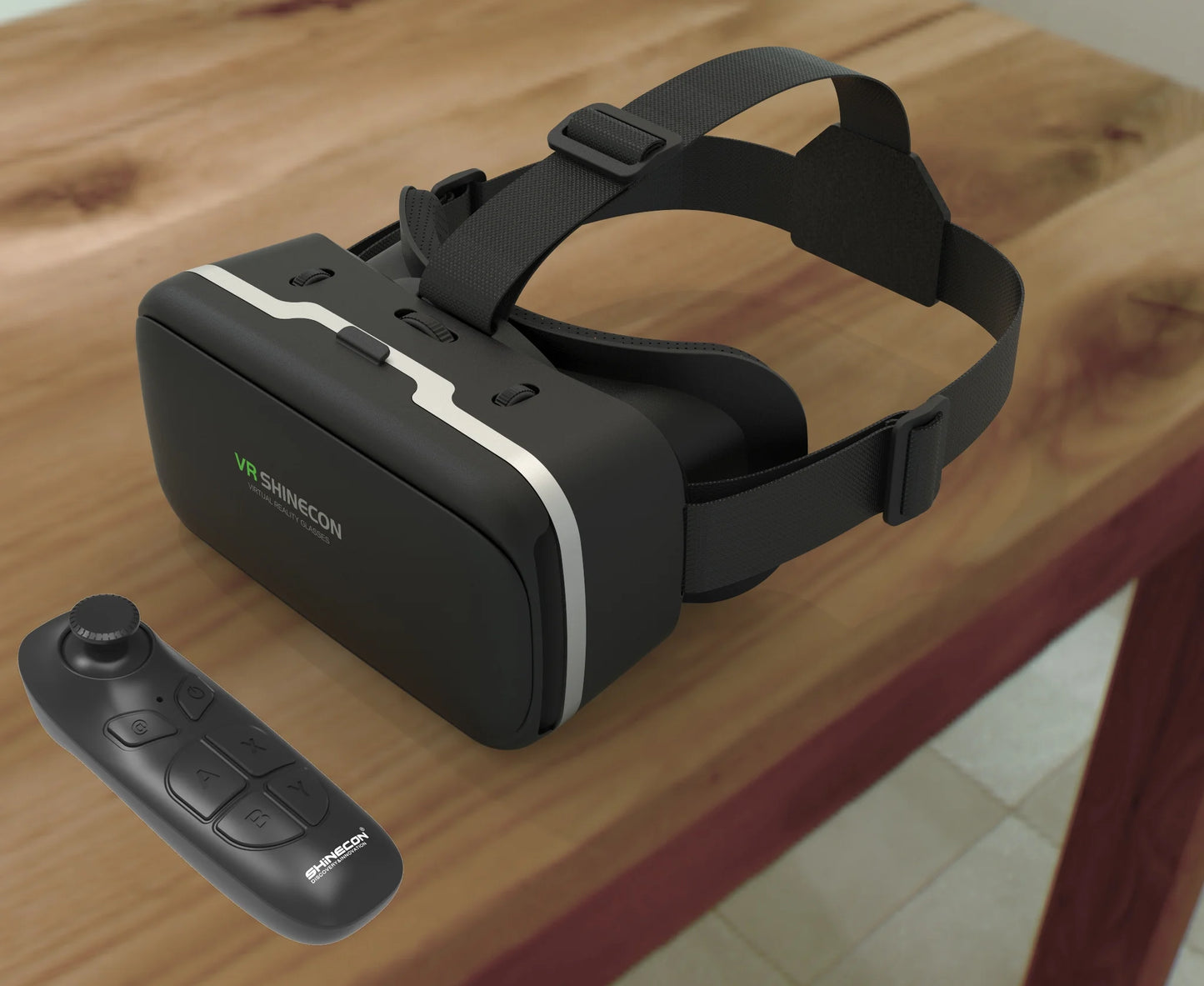 3D VR Headset Support 360 Panorama Large Screen Adjustable IPD Preven-t Fatigue Glasses VR Glasses With Controller