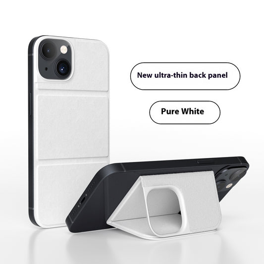 Applicable to Apple iPhone14Pro mobile phone case holder New iPhone14promax protective case Magnetic back