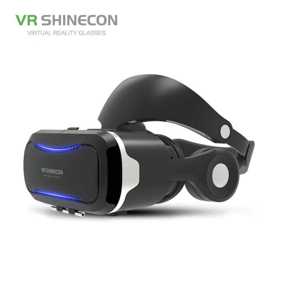 VR SHINECON HD FOV 110 Degrees Virtual Reality Glasses Anti Distortion Non Vertigo Christmas Gifts VR 3D Box