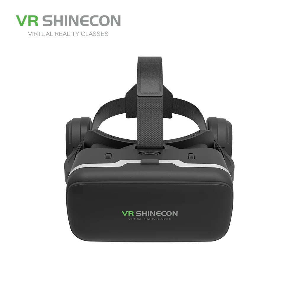 VR SHINECON VR Glasses With Remote Control 3D Gaming VR Metaverse Virtual Reality Glasses