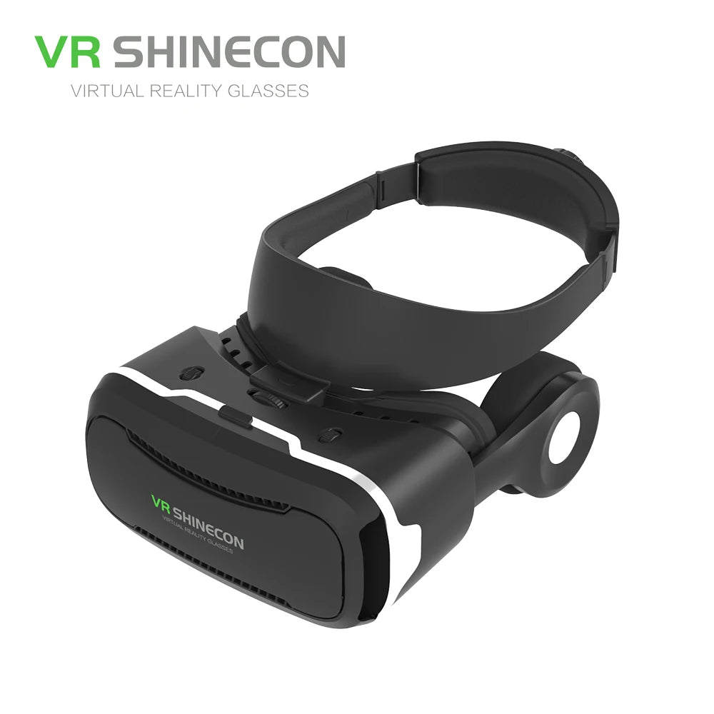 VR SHINECON HD FOV 110 Degrees Virtual Reality Glasses Anti Distortion Non Vertigo Christmas Gifts VR 3D Box