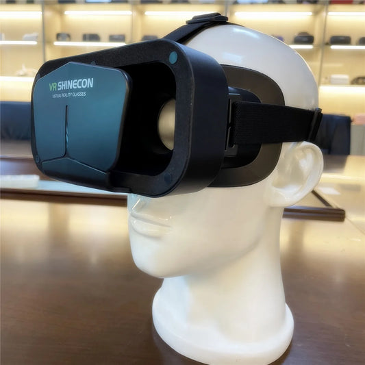 New Design 9D VR Headset Fit 7 Inch Phone Vr Glasses with Controller Remote 3D Gaming VR