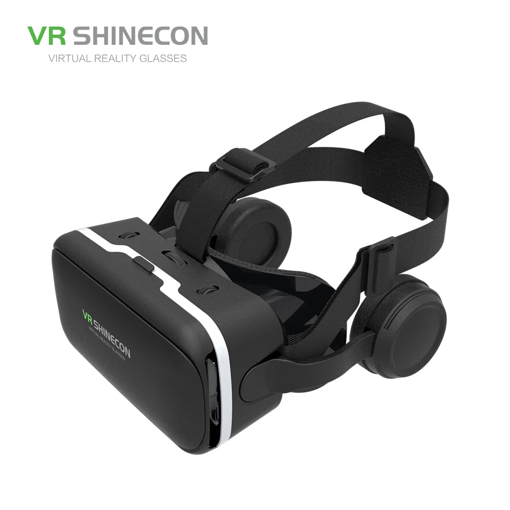 SHINECON 3D VR Glasses Virtual Reality Headset for iPhone & Android Smartphone