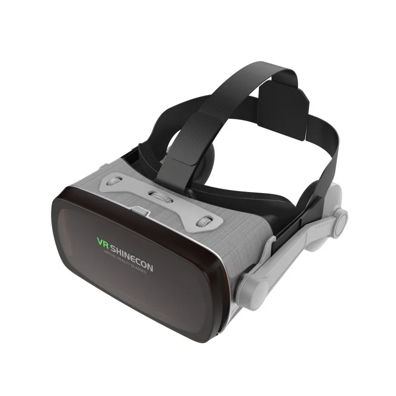 SHINECON Latest 3D Glasses Virtual Reality Vr Headset for 3.5" - 6.0" Smart Phone to Play Vr Games and Watch 3d Video VR BOX