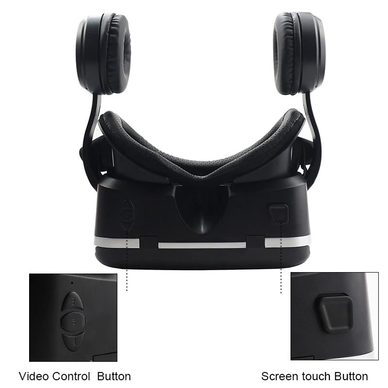 SHINECON 3D VR Glasses Virtual Reality Headset for iPhone & Android Smartphone