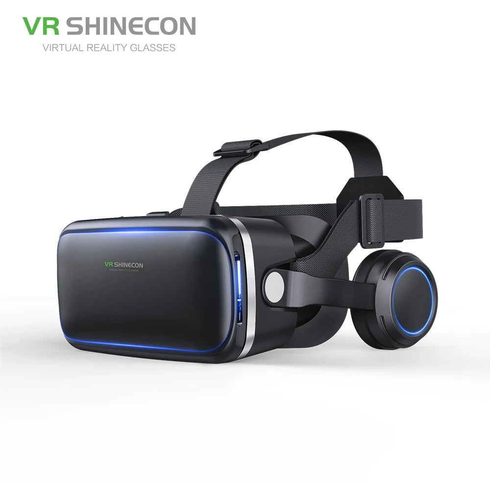 SHINECON 3D VR Glasses Virtual Reality Headset for iPhone & Android Smartphone