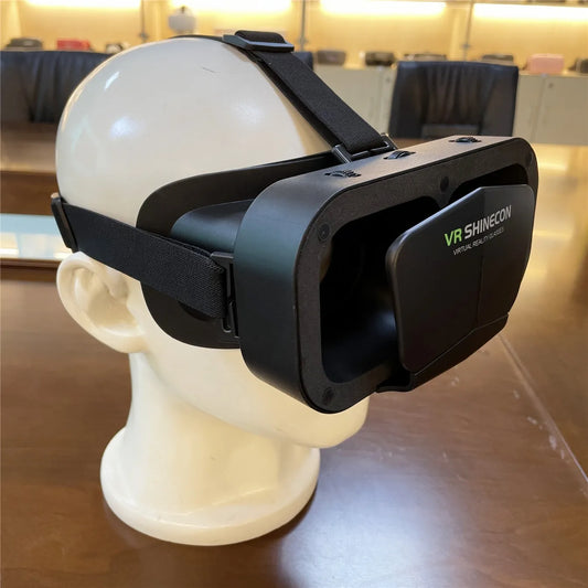 New Design 9D VR Headset Fit 7 Inch Phone Vr Glasses with Controller Remote 3D Gaming VR