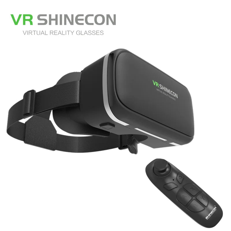 3D VR Headset Support 360 Panorama Large Screen Adjustable IPD Preven-t Fatigue Glasses VR Glasses With Controller